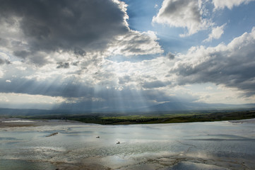 Eclaircie HDR sur Pamukkale