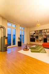 Loft mit Kamin