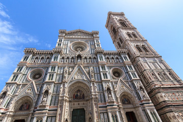 Fototapeta premium Facade of the Florentine Dome