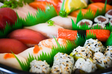 Sushi plate