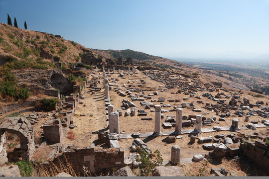 Ancient ruins of Pergamon
