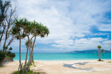沖縄の海　名護市民ビーチ