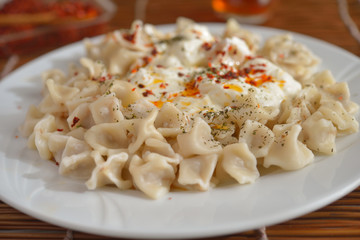 Manti closeup