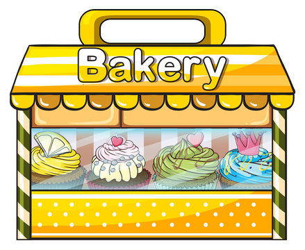 A bakery stall