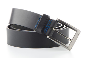Leather belt