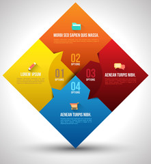 Number options rectangle