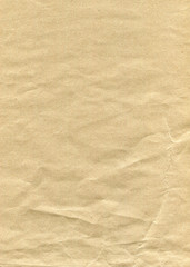 brown paper crumpled
