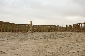 Oval Plaza, Jerash