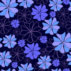 Floral seamless pattern