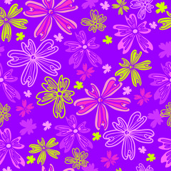 Floral seamless pattern