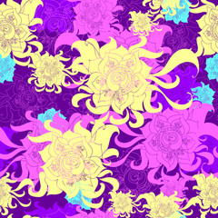 Floral seamless pattern