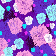 Floral seamless pattern