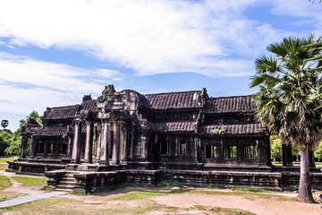 The ancient temple of Angkor Wat near Siem Reap, Cambodia.