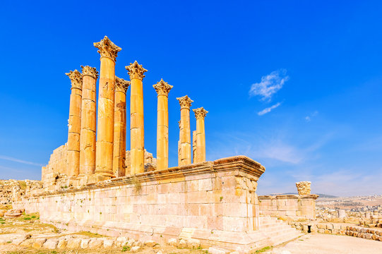 Temple of Artemis is a Roman temple in Jerash, Jordan.