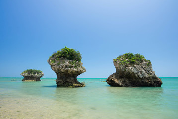 沖縄の海　久手堅海岸