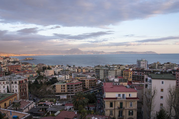 Obraz premium Panorama di Napoli