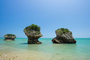 沖縄の海　久手堅海岸