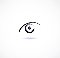 eye icon vector
