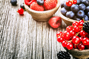 Fresh summer berries