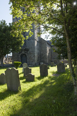 Friedhof der St. Michan's Church in Dublin, Irland