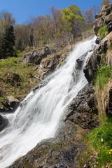 Fototapeta na wymiar Wasserfall bei Todtnau