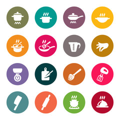Cooking icon set
