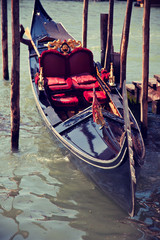 Obraz premium Gondel in Venedig