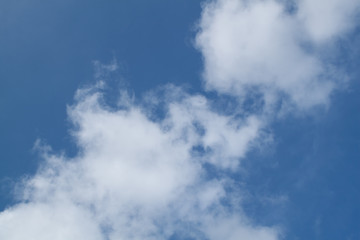 blue sky and cloud