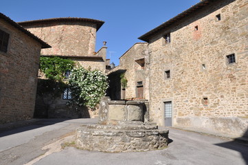 Obraz premium Toskana, Chianti-Gebiet, Volpaia