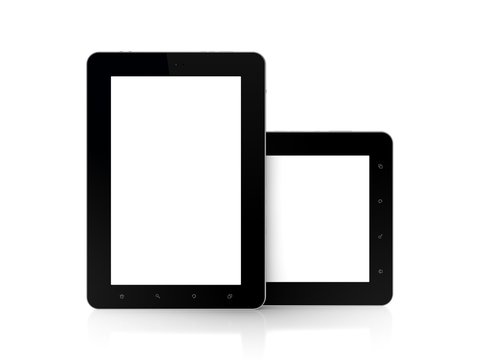 Modern tablet PC.