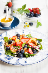 Spinach and Fruit Salad