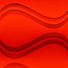 Abstract Red Background Wallpaper