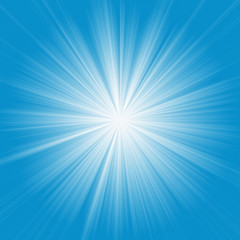 Blue Star Burst