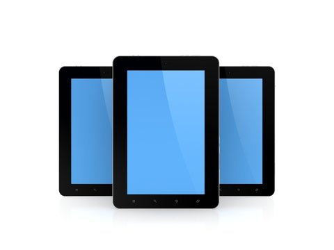 Modern tablet PC.