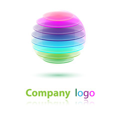 Company Logo sphere - 65588676