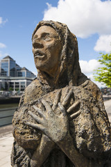 Denkmal f&uuml;r die Opfer des "Grossen Hungers" in Irland, Dublin, Irland