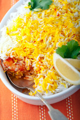 Indian Biryani with Shrimp