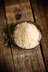 rice in the bowl