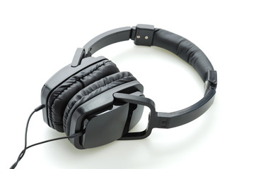 Headphone isolated on white