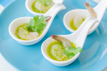 Shrimp in fish sauce