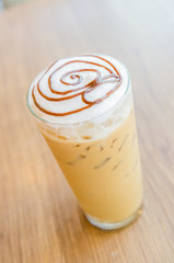 Iced mocha coffee