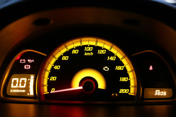 car dashboard