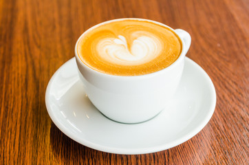 Latte coffee