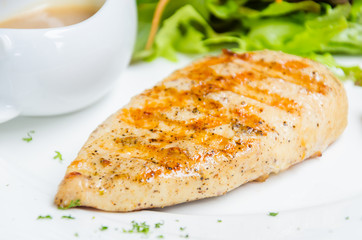 Grilled chicken breast