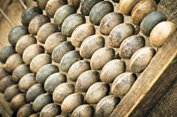 wooden abacus