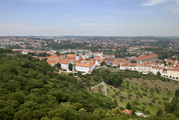 Fototapeta na wymiar Roofs of Prague