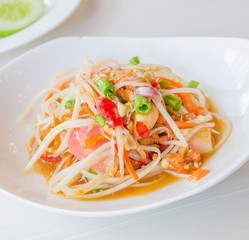 green papaya salad