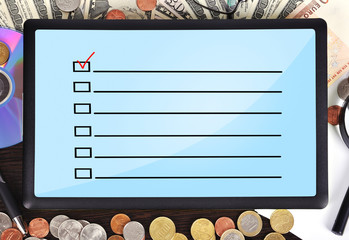 check box