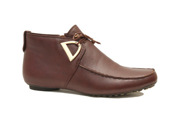 Brown female shoe