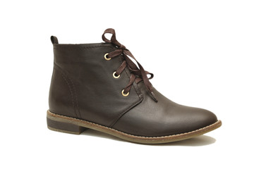 Brown female boot